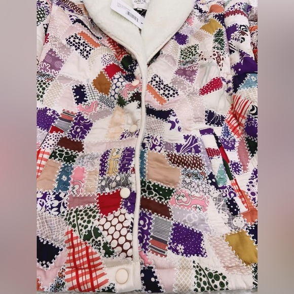 NWT $625 Sea Harlow Patchwork Puffer Jacket - Picture 15 of 16